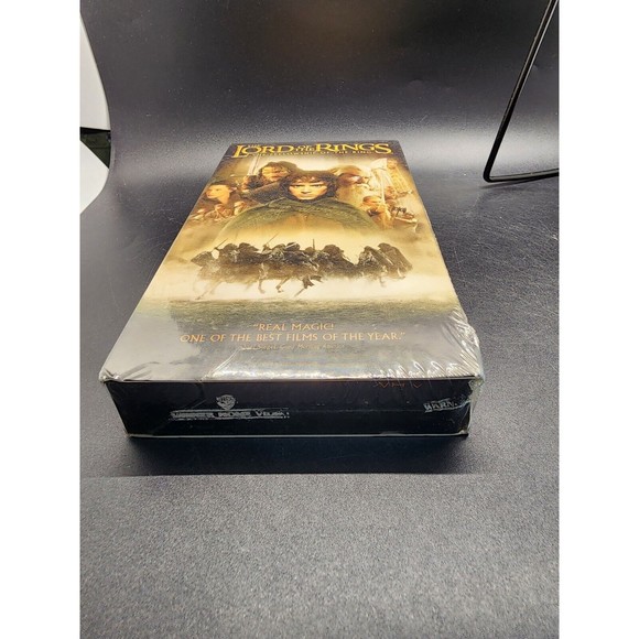 The Lord of the Rings The Fellowship of the Ring (VHS) FACTORY SEALED Watermark - Picture 9 of 11